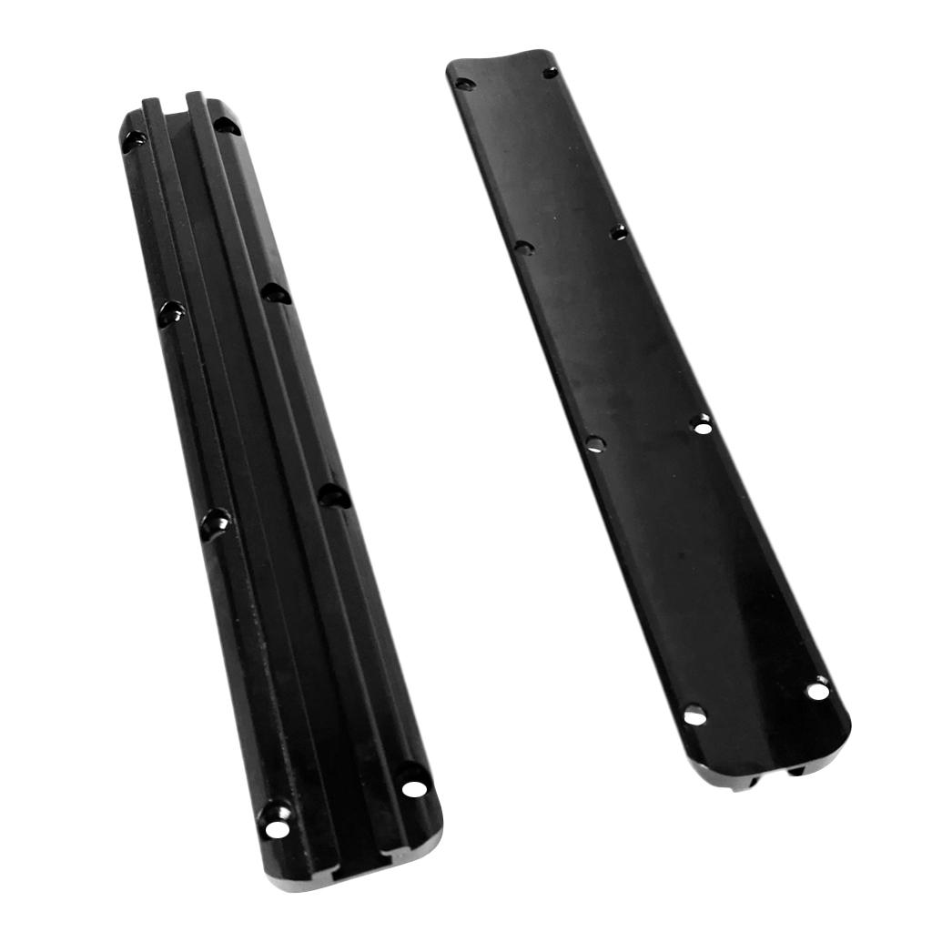 Fishing Boat Oar - Kajakrailrails Aluminium montagesysteem 11,8 inch kano-hardware