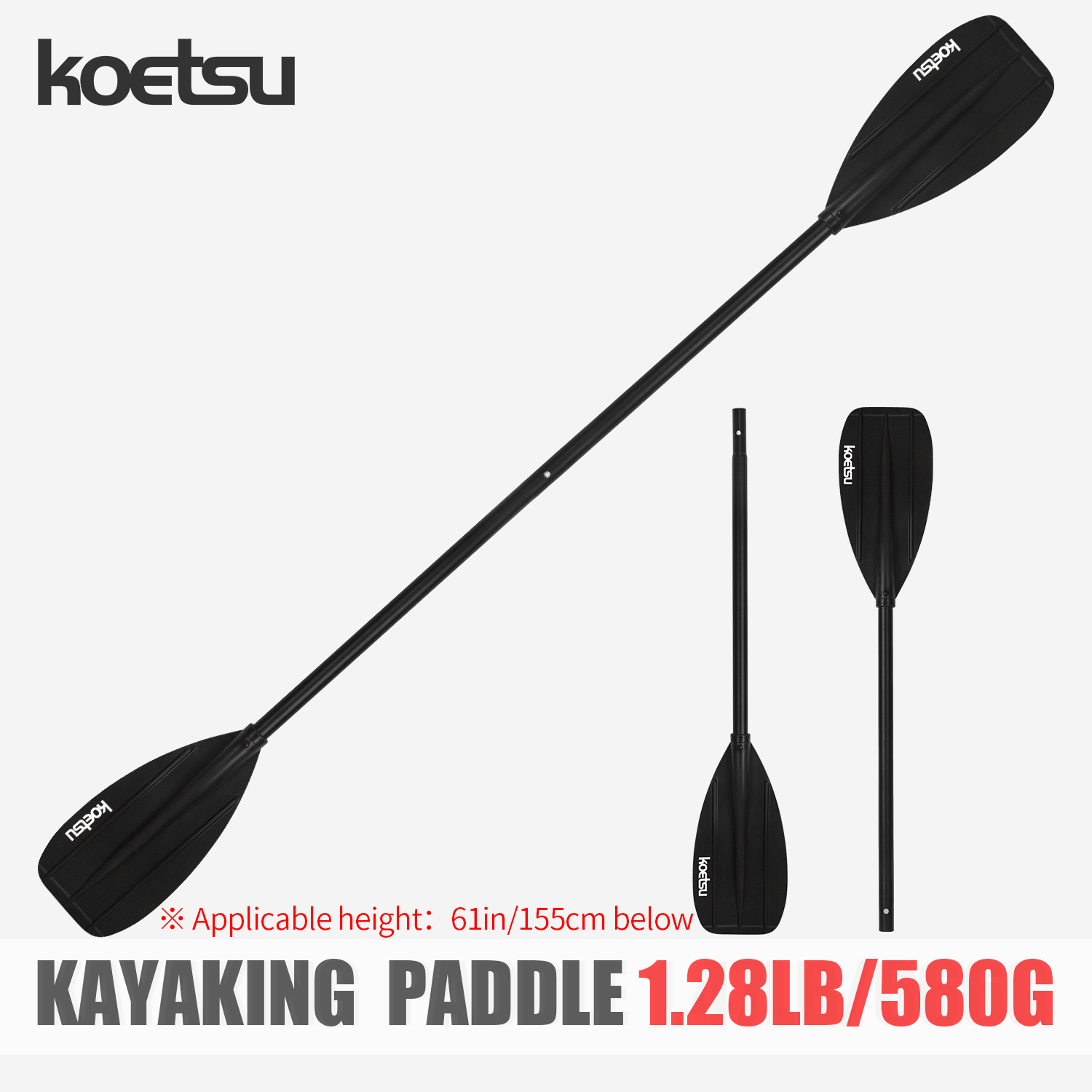 KOETSU tweekoppige kajakpeddel - Fishing Boat Paddle recensie en prijs