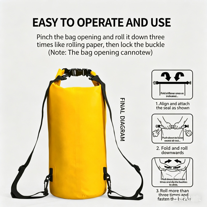 Zwemmen Waterdichte Dry Bag 5L - Fishing Boat Oar recensie en prijs