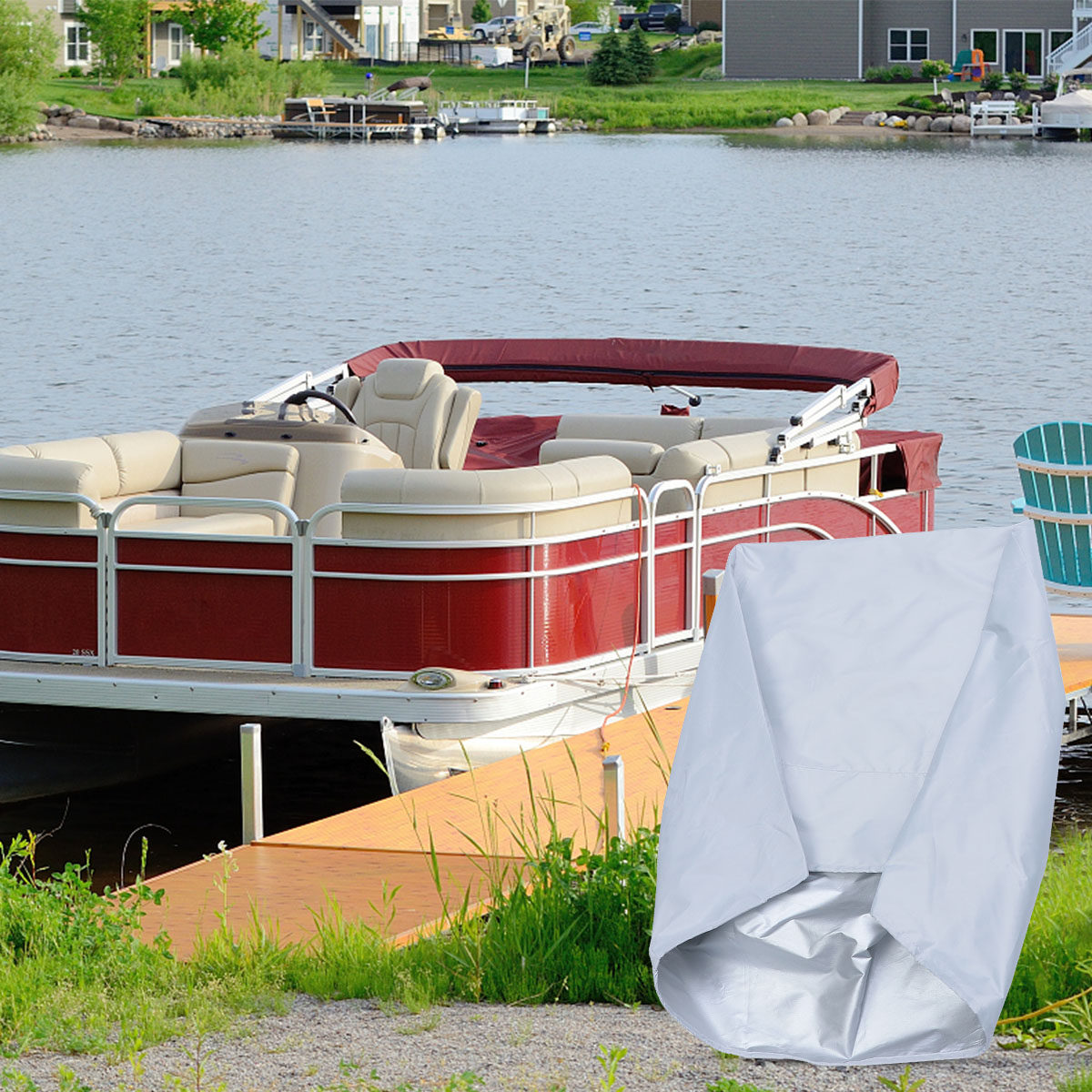 Bootstoelhoezen Wit Oxford-wee - Fishing Boat Cover recensie en prijs